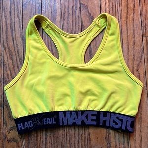 Flag Nor Fail sports bra